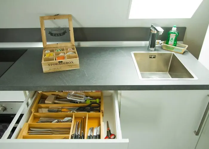 Apartment Truth - Kueche - Internet - Parkplatz - Modern Dortmund