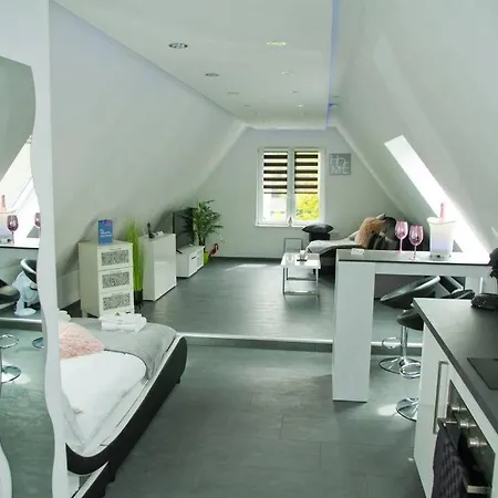 Truth - Kueche - Internet - Parkplatz - Modern Apartmán Dortmund